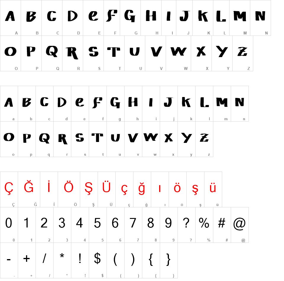 Vtks Basicona font